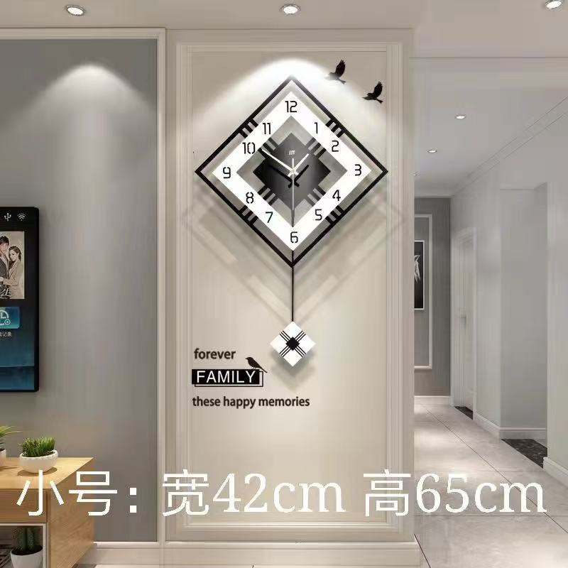 Wooden Wall Clock JJI Silent Movement Metal Shell 15mm Thickness Silent Wall Clock Fashion Nordic Clock