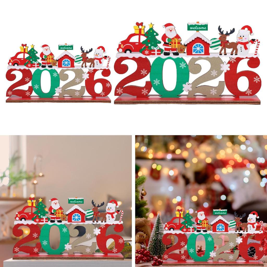 Weihnachten Holzschmuck Dekoration Dekorative Holz Weihnachten für Geschäfte Schlafzimmer