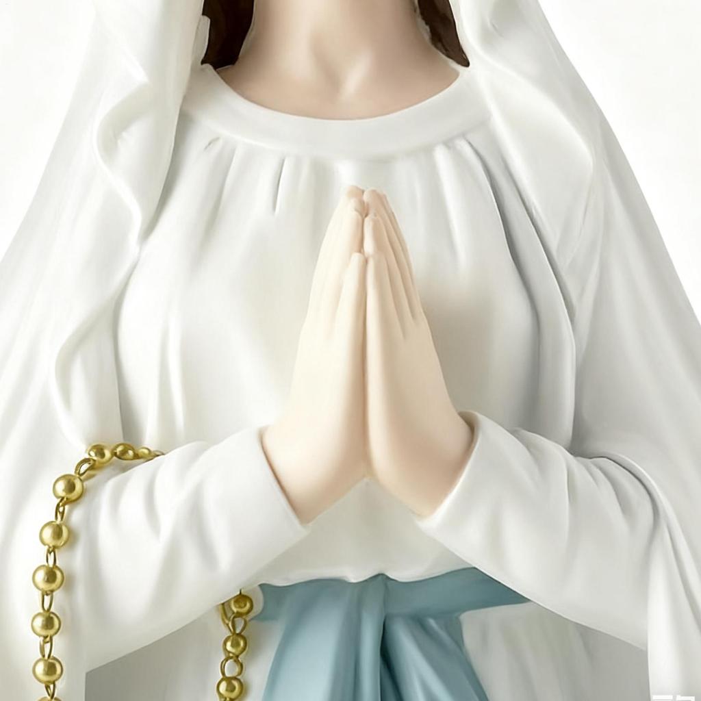 Mary Statue Religious Figure Decor Desktop Catholic Mary Figurines For Home Wedding Church Display School Celebration Living