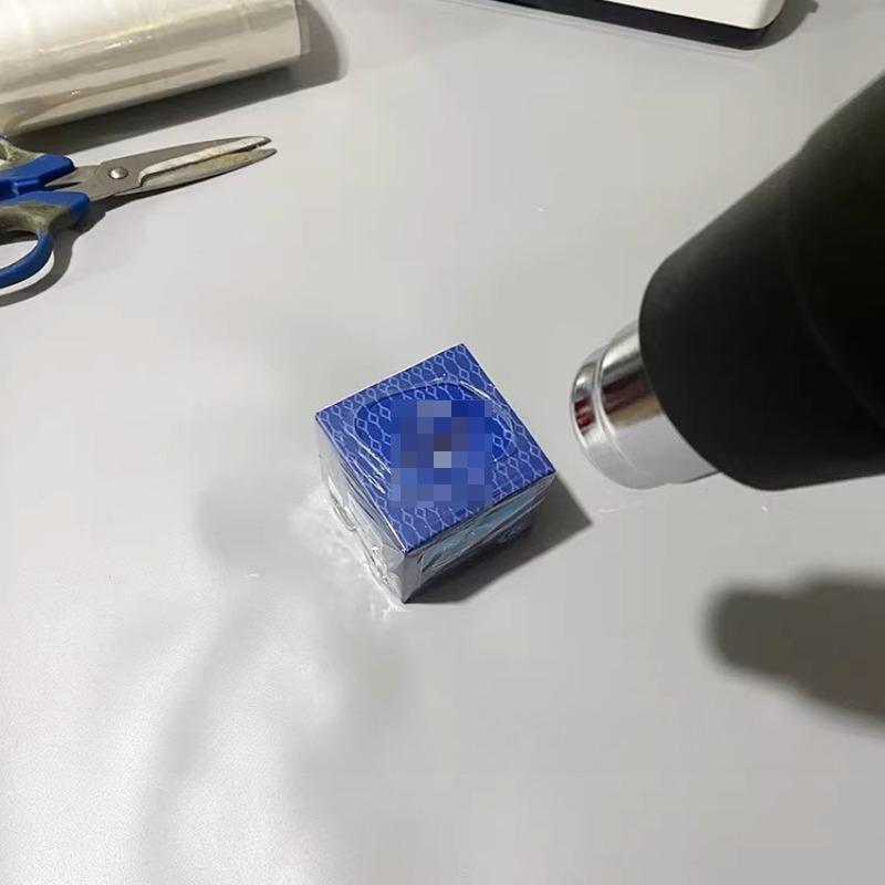 0.5kg 6-38cm PVC Heat Shrink Film Cylindrical Film Transparent Plastic Sealing Film Plastic Packaging Heat Shrink Film Roll Can Be Cut Freely Sheeting