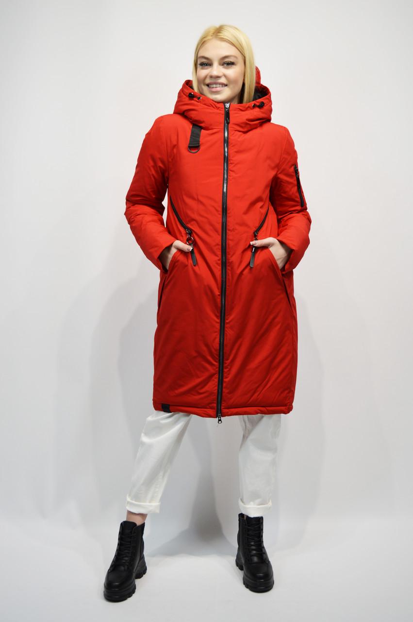 

Парку Olanmear тисячу дев ятсот шістьдесят сім M Червона з чорної підкладкою XL червоний