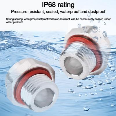 New 304 Stainless Steel Air Vent Valve Waterproof Screw In Breather Vent Valve M5 M6 M8 M10 M12 Heat Dissipation Plug