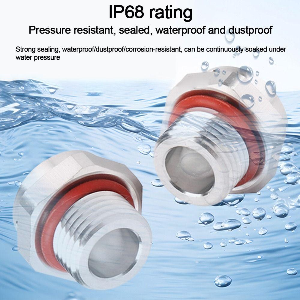 304 Stainless Steel Air Vent Valve Waterproof Breather Vent Valve New Pressure Relief Valve
