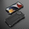 Dual Layers Bumper Metal Phone Case for IPhone 16 15 14 Plus 13 12 16 Pro Max Aluminum Military Shockproof Anti-scratch Cover