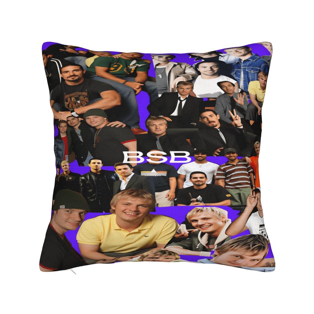 BSB band B-Backstreet boys Pillow Cover  Vintage Pillow Case For Sofa Home Decoration Design Pillowcases Gift