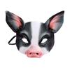 Dierenmasker 3D Realistisch Halve Gezicht Masker Halloween Carnaval Maskerade Verjaardagsfeest Spel Cosplay Kostuum Accessoires Rekwisieten