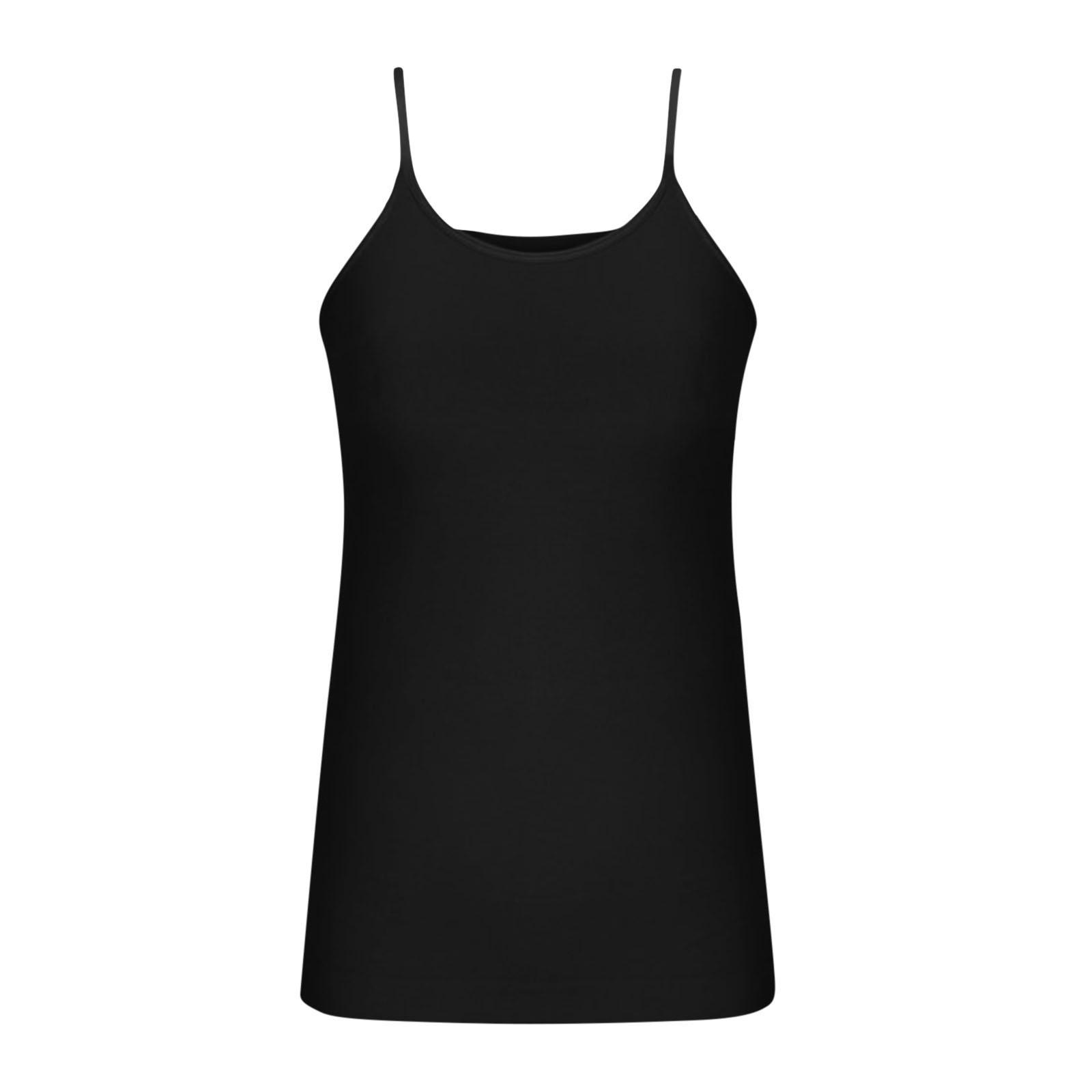 

Plus Size Women s Camisole Vest - New Style for Europe and America XL чорний
