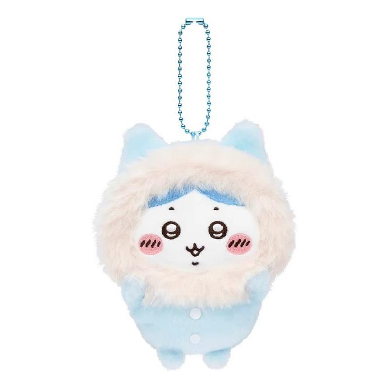 Chiikawa Usagi Hachiwarecute Bear Fluffy Pajamas Plush Keychain Pendant Doll