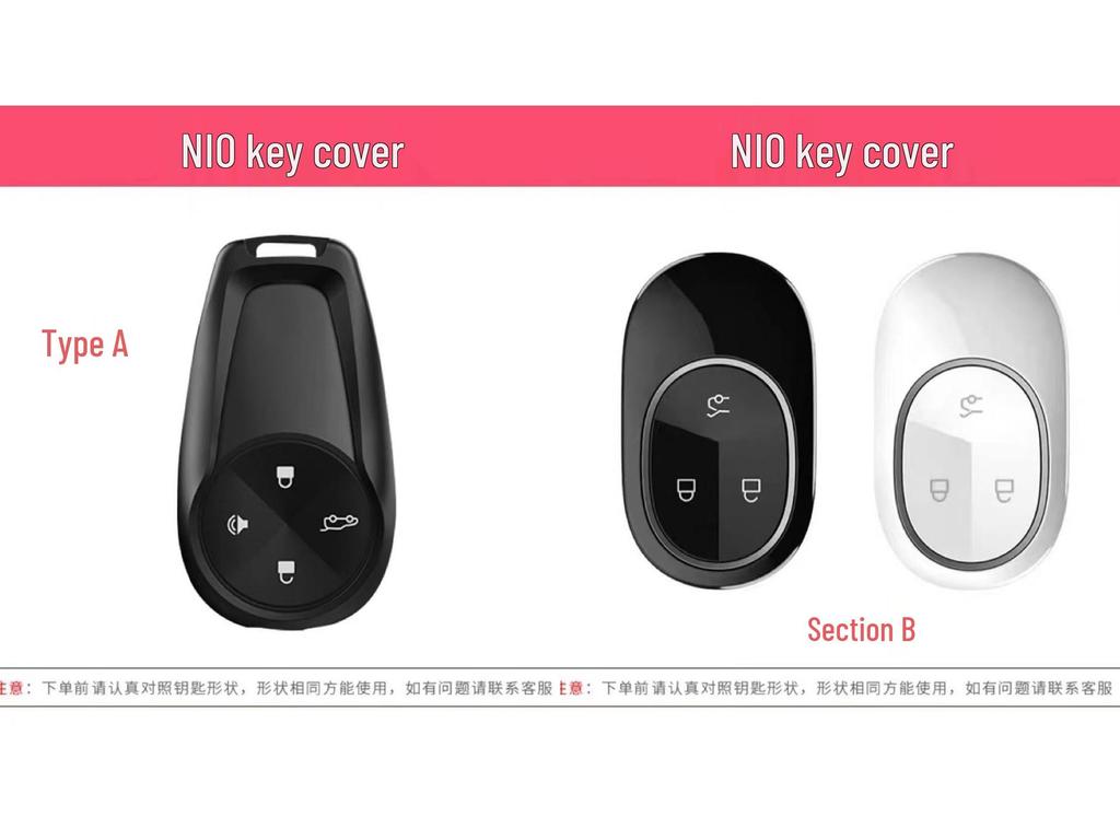Key Case for NIO ES6/EC6/ES7/ET5/ET7 2020 - Women's Key Shell & Bag