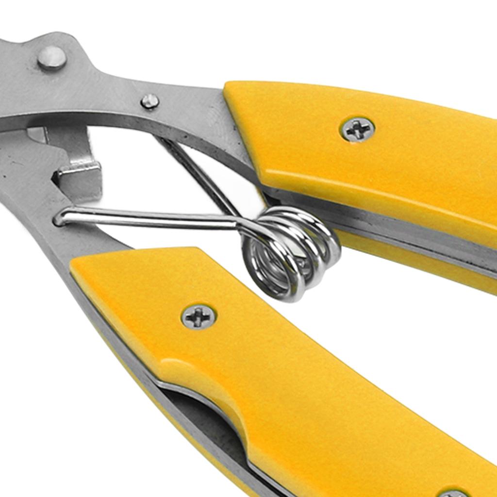 Fishing Pliers Multifunctional Stainless Steel Fishing Scissors with 2 Blades Braid Line Cutters Hook Remover