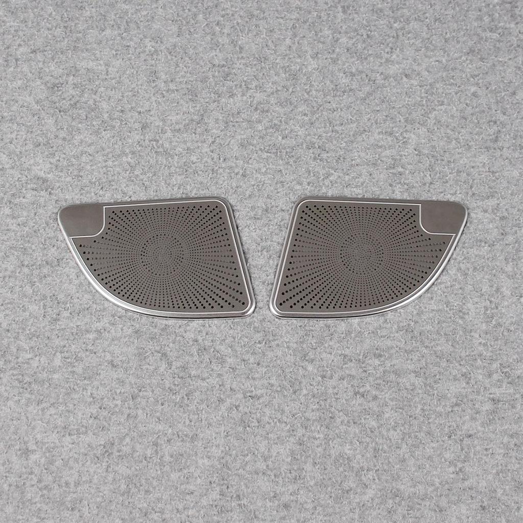 RUIQ Toyota Alphard Vellfire 40 Series Interior Stainless Steel Center Door Speaker Ring Garnish