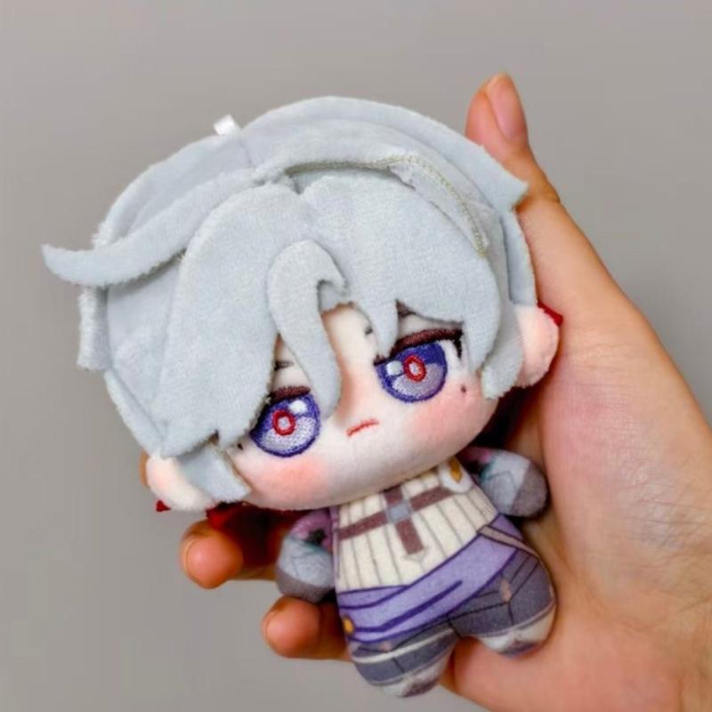10Cm Lovely Cool Eyes Role Play Impact Illuga Cuddly Doll Backpack Keyring Tag Cartoon Gaming Character Soft Plush Doll Plaything Ornament