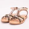 Sandales Hamsuni kaki gold Femme LES TROPEZIENNES PAR M.BELARBI