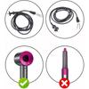 Universal Accessories For Dyson HD01/02/03/04/07/08 Power Cable 2.7M EU Plug