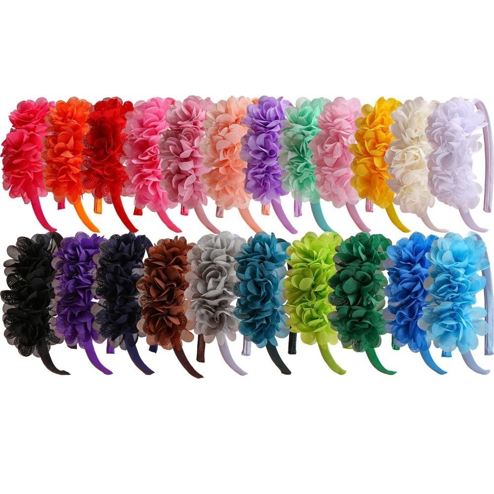 Multi-Layers Baby Headband Big Flower Hairband Fashion Accessory Girl Hair Hoop  Children Gifts