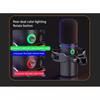 WM8 Dynamic USB/XLR Desktop Microphone Streaming Gaming Podcast Recording With RGB Lighting Metal Stand