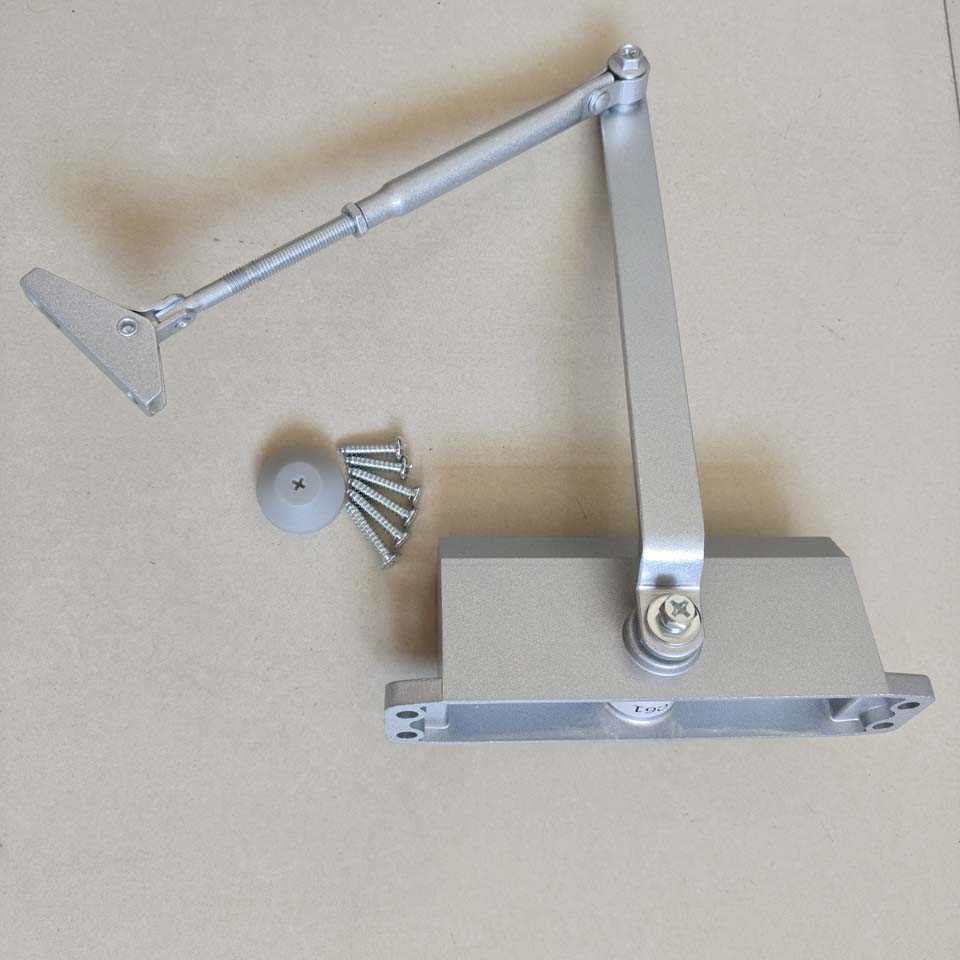 Lightweight Aluminium Hydraulic Automatic Door Closer Large Push-Pull Fire Door for Hotels Households Offices Buildings Modern