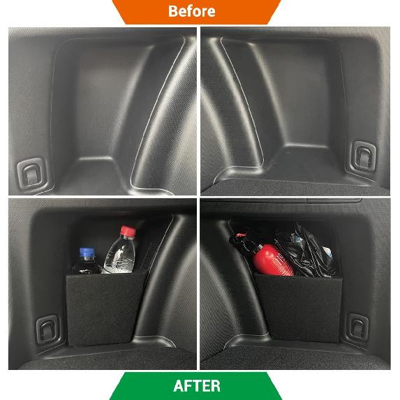 Subaru Forester Trunk Organizer, Trunk Storage Fiberboard Panel, 2Pcs (Driver'S Side+Passenger'S Side, Multi-Color)