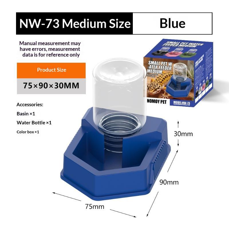 Reptile Food Feeder Bowl,Ornament Portable Easy To Clean,Drinking Tool Feeding Accessories Water Dispenser For Snakes Tortoise