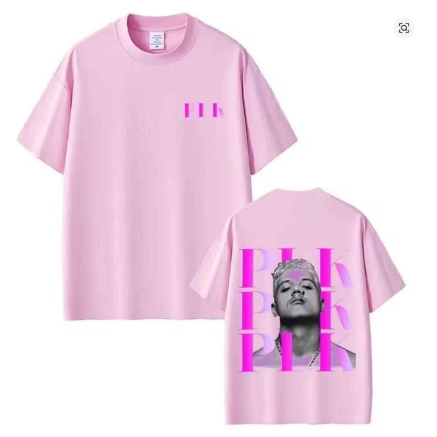 Rapper Plk Polak Grafik T-Shirt Streetwear Hiphop Rock Pop Musik Mode Lässig Kurzarm T-Shirt Herren Harajuku Oberteile