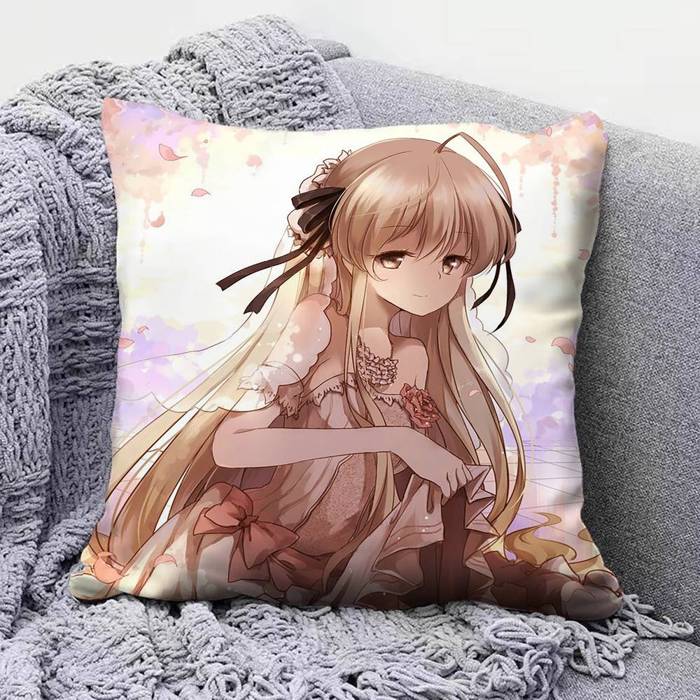 Yosuga no Sora Sora Kasugano  Pillow Covers Home Sofa Cushion Covers and Aecorative Custom