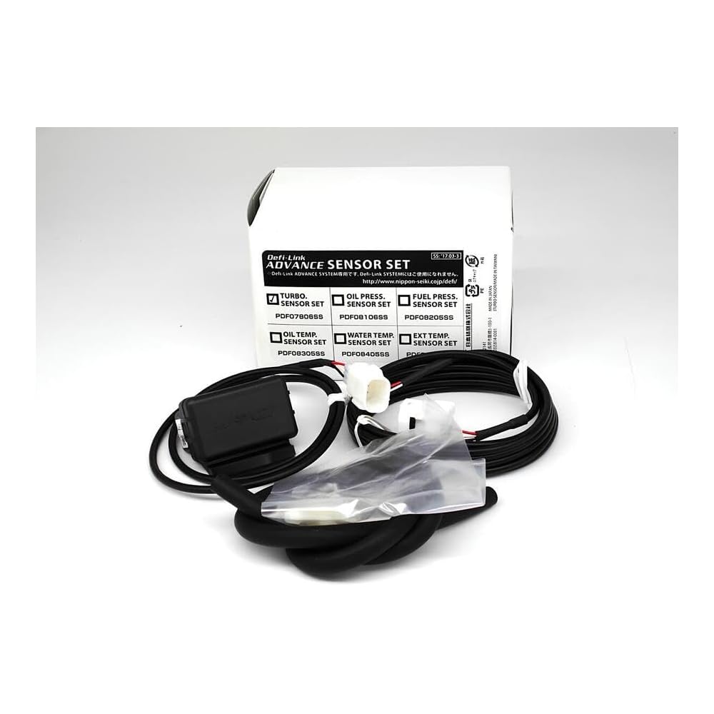 Defi PDF07806SS Turbo Sensor Set [For ADVANCE Series/Racer Gauge Series]