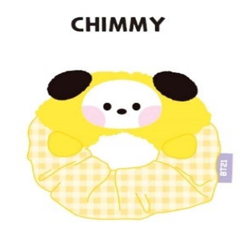 BTS BT21Oficiální Minini Gumička do vlasů Páska Vázanka Kpop Čelenka