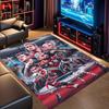 Brazil Football Club Player Collage Print Area Rug Non‑Slip Rectangular Floor Mat Soccer Fan Gaming Living Bedroom Decor