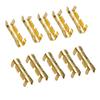 Aninako Crimp-Anschluss Gerade Linie Anschluss Verdrahtungsverarbeitung Einfache Bedienung Crimp-Anschluss DIY Set mit 100