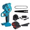 New 6inches Cordless Straw Saw Pruning ChainSaw Garden Tree Logging Trimming Power Tools Compatible 18V Battery