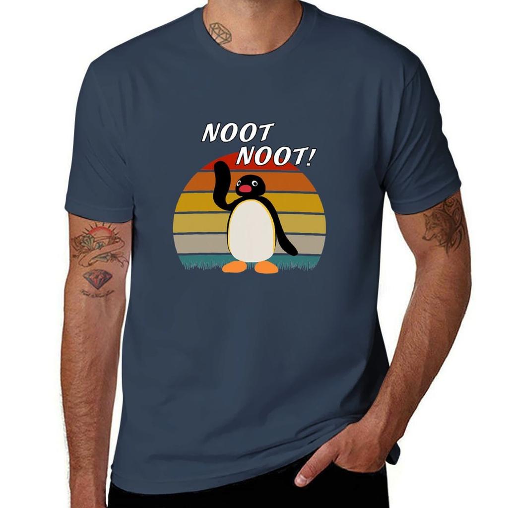 Noot Noot Penguin Vintage Tshirt Simple Graphic Design Tshirt