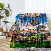 Coperta Stampata Tema Clash Royale - Perfetta per Divano, Letto, Viaggio e Uso Esterno | Lavabile in Lavatrice, Accogliente e Resistente.