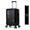 Unisex Fashion Suitcase with Combination Lock and Wheels - Cabin-Size Trolley Case for Students