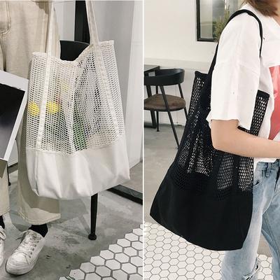 Kadın Moda Omuz Çantaları File Plaj Tote Çanta El Çantaları Alışveriş Çantaları