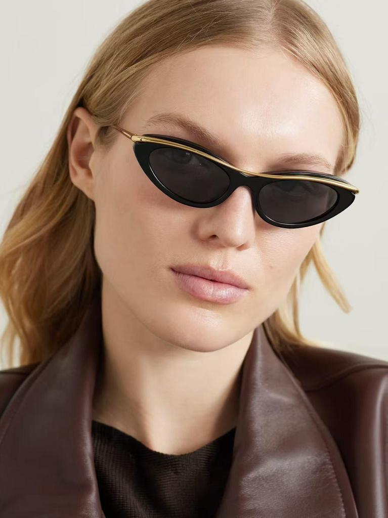 Occhiali da Sole Trendy da Donna Cat Eye - Stile INS 89286: Occhiali da Sole alla Moda per la Protezione Solare