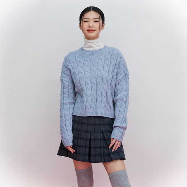 LAP Modified Cable Knit Pullover Aq4Kha83