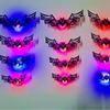 Halloween LED-Silhouet Muurstickers 3D Hol Ontwerp Met LED-Verlichtingseffecten Voor Trick-or-Treat Feest Achtergronden