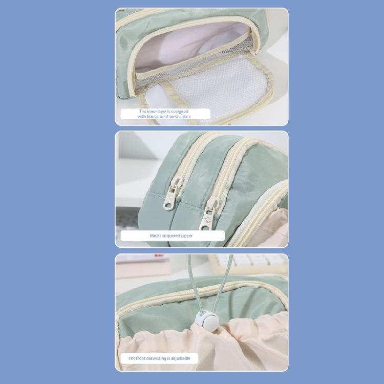 Multi Layered Pencil Case Big Capacity Pencil Pouches Multilayer Pen Bag Travel Pencil Organizers Bag for Office School