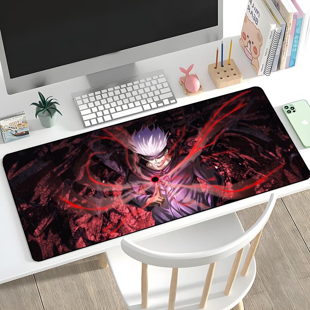 Anime J-Jujutsu K-KaisenS Mauspads Gummi-Matten Laptop XXL Mauspads Notizbuch Gamer Computer Tisch Gaming Zubehör