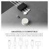 Native Union Weighter Cable Desk Accessory Workspace or Cable Organizer Metal Silicone Design Compatible with All Cables Including and Lightning -