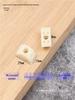 Semi-Circular Nylon Washer for Stair Handrails and Desks - Four-in-One Screw Connector with Half-Moon Pad