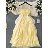 Women's Summer Inspirational Backless Swing Long Sling Dress
