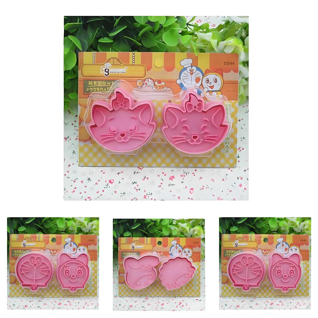 Cartoon 3d Cookie Mold With Animal Shapes For Diy Baking And Holiday Gifts