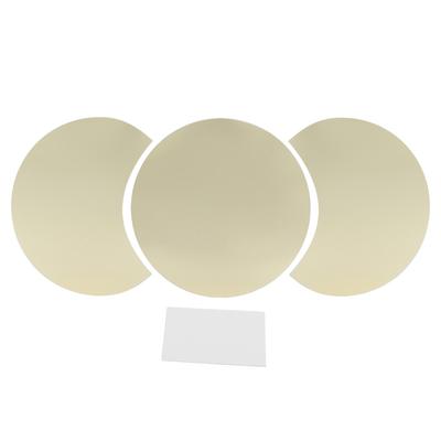 Round Mirror Wall Sticker DIY Wall Decal for Home Living Room TV Background Bedroom DecorGold