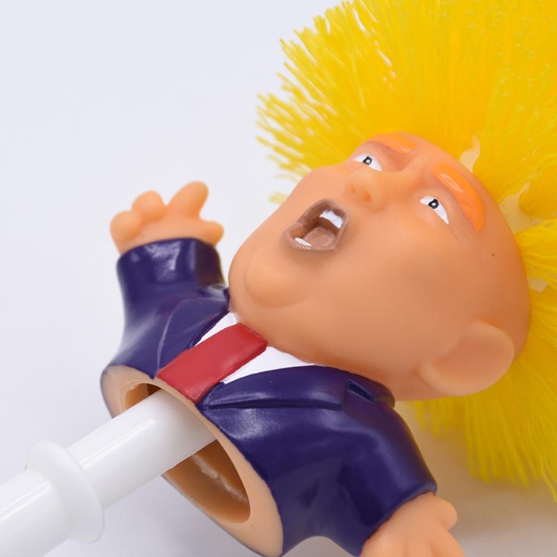 Donald Toilet Trump Brush  Paper Make Toilet Great Again Home Cleanning Tool