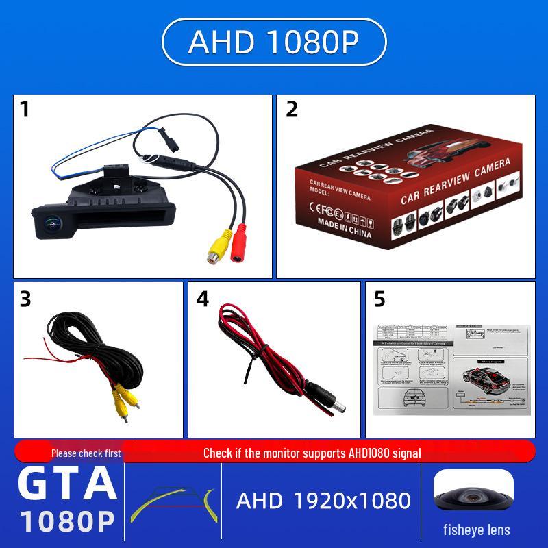 Waterproof HD Rear View Backup Camera for BMW 5 Series (2008/2010)