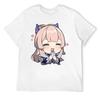 Sangonomiya Kokomi Genshin Impact Pray Tees Vintage T-shirt Harajuku  Sports  Graphic Aactivity Competition USA Size