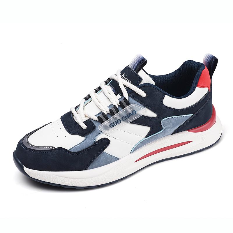 Herren Weiße Streetstyle Sport Laufschuhe Retro Schlichte Skateboardschuhe Große Größe für Studenten