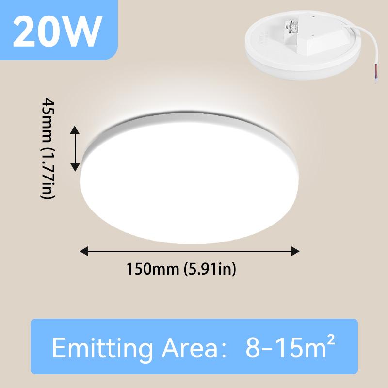 LED Ceiling Light 220V Ultra Thin Modern Ceiling Lamps for Living Room Bathroom Bedroom Kitchen Surface Mounted Ceiling Lighting