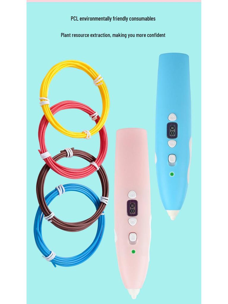 Low Temp 3D Printing Pen for Kids – Ideal Birthday Gift for Creative Drawing